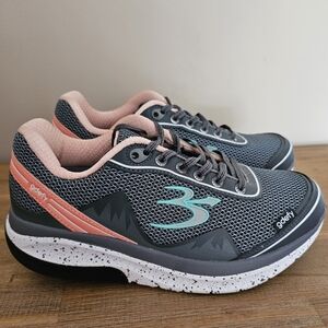 Brooks Gray and Pink Athletic Shoes